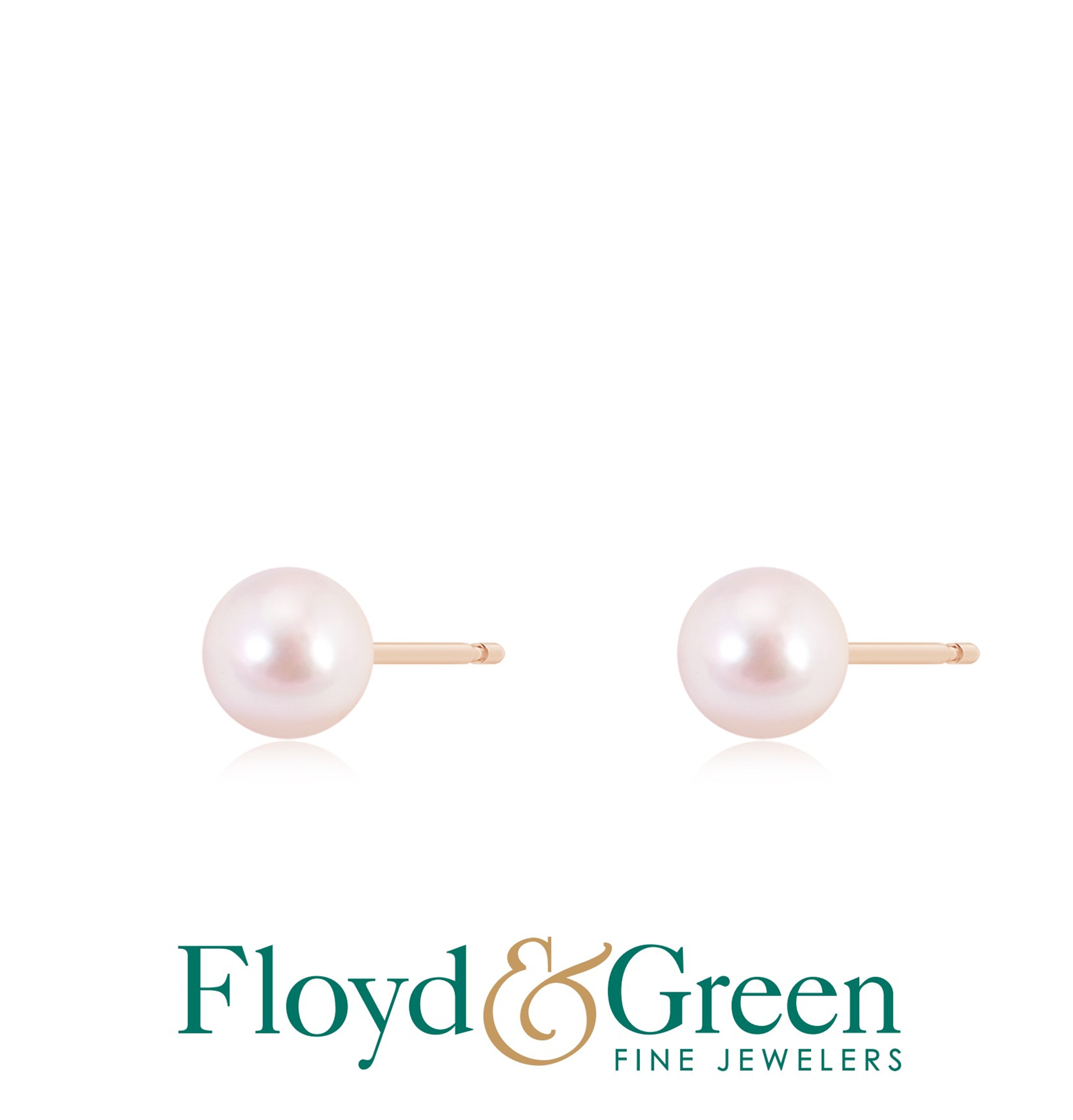 Pearl Stud Earrings