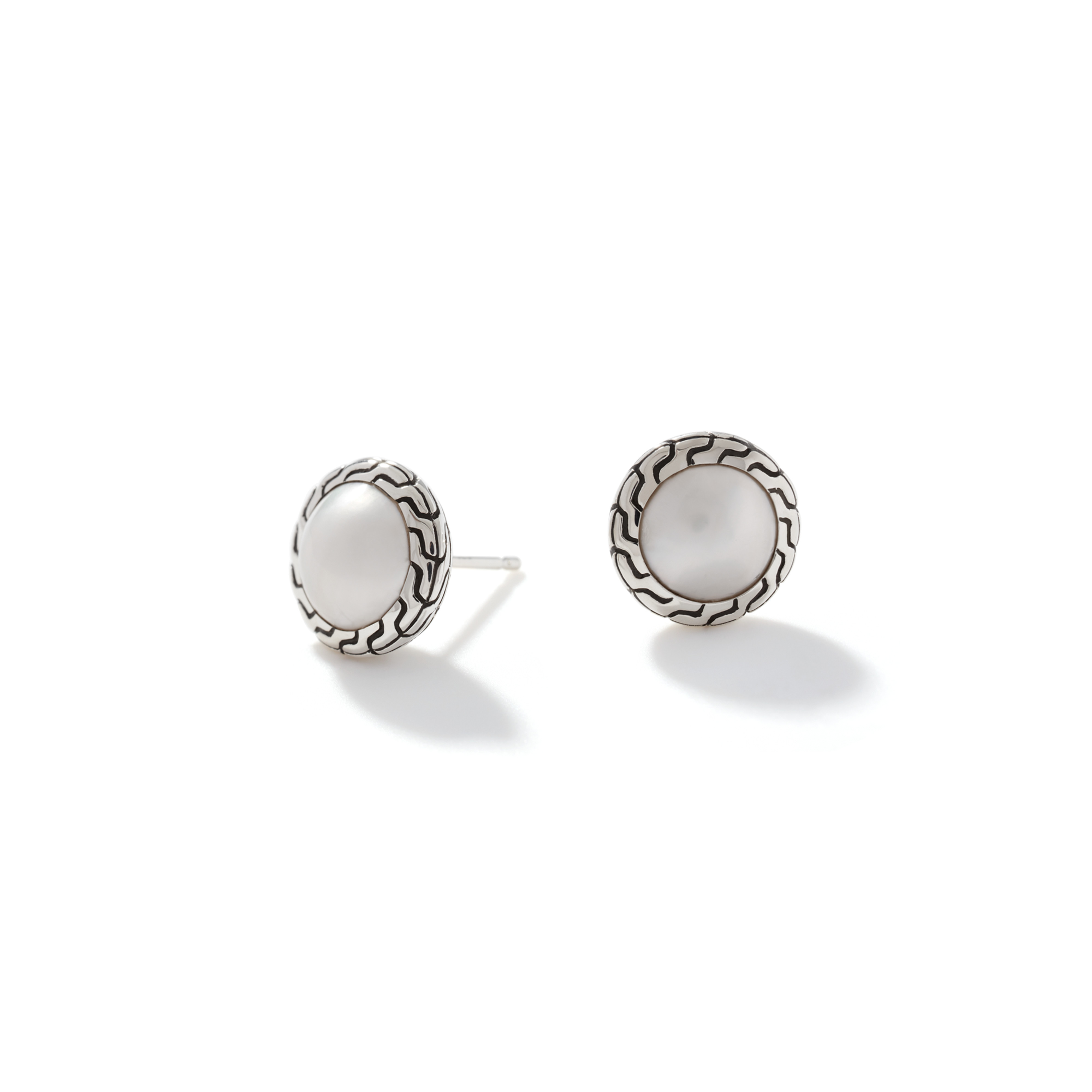 JOHN HARDY Pearl Stud Earrings