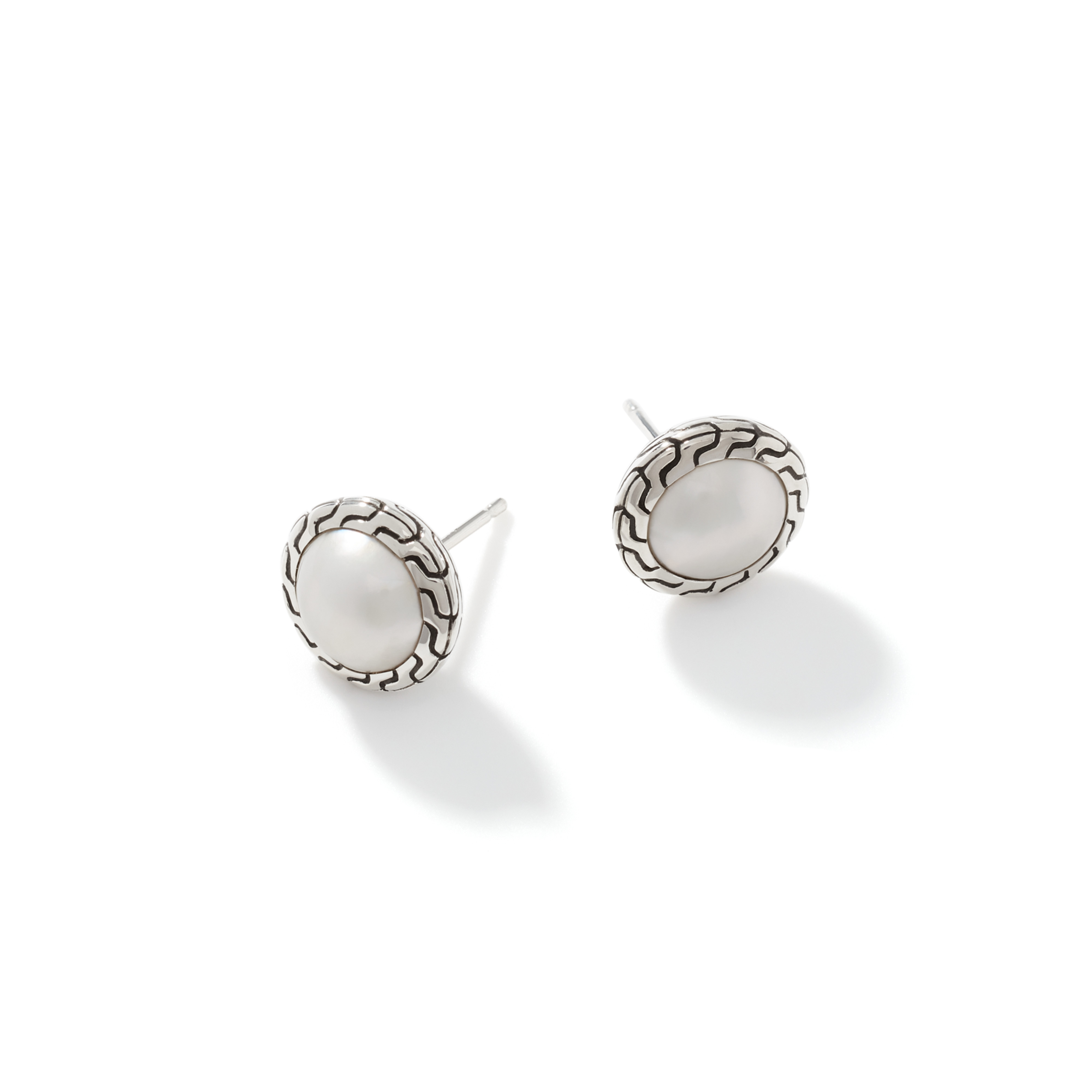 JOHN HARDY Pearl Stud Earrings