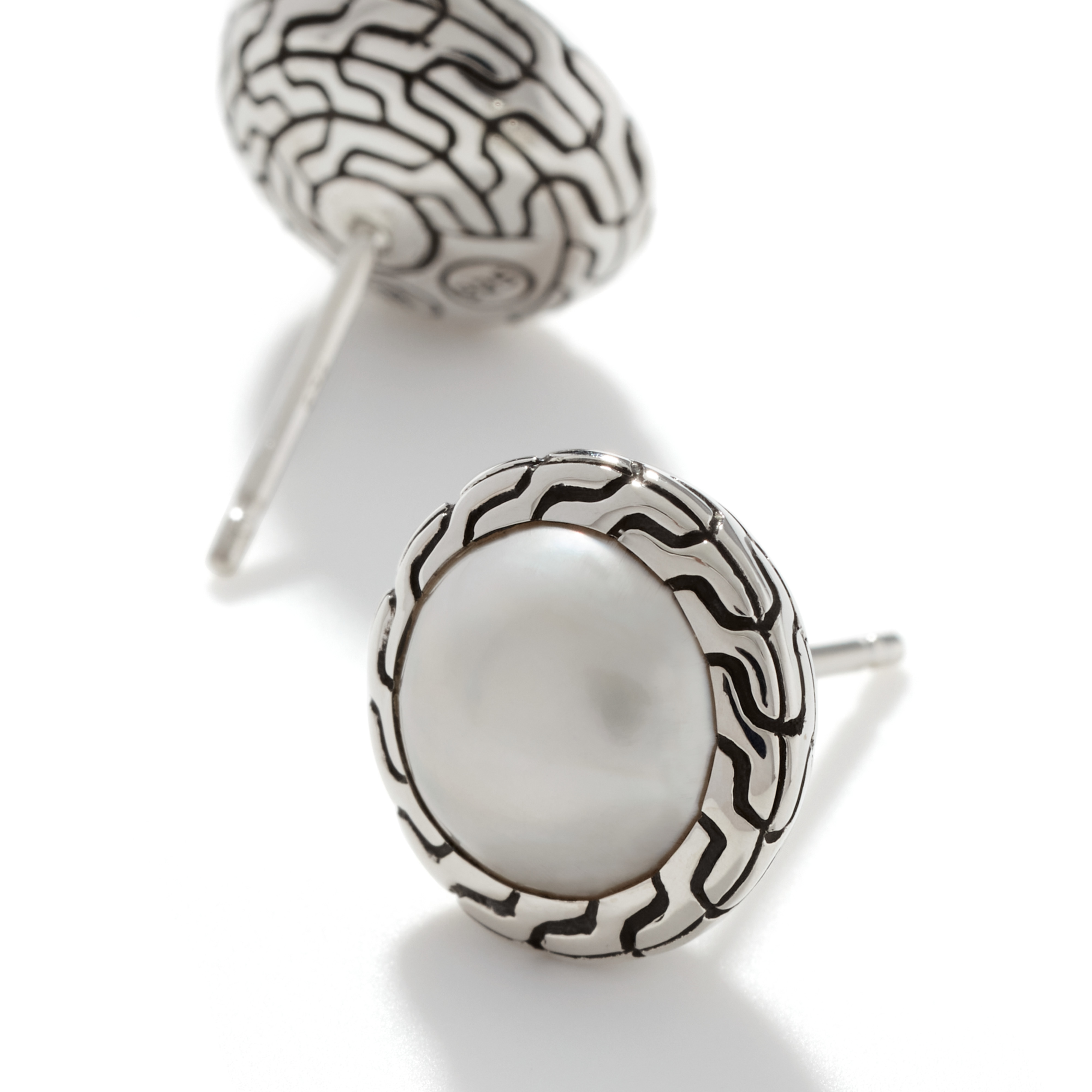 JOHN HARDY Pearl Stud Earrings