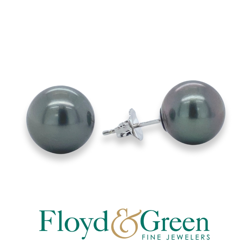 Tahitian Pearl Studs