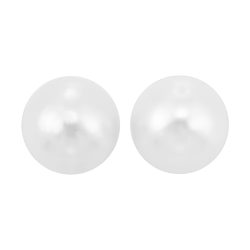 Silver Fresh Water Pearl Earring