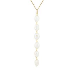HONORA Pearl Drop Pendant Necklace