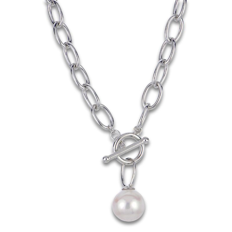 IMPERIAL PEARL Oval Link Necklace