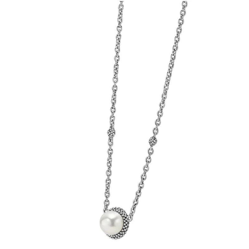 LAGOS Luna Pearl Pendant Necklace