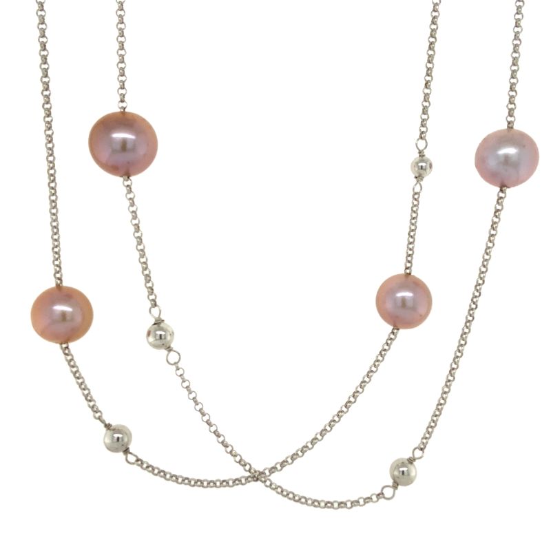 HONORA Pearl Station Necklace