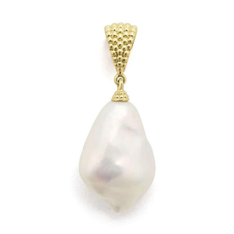 LAGOS Luna Baroque Pearl Pendant