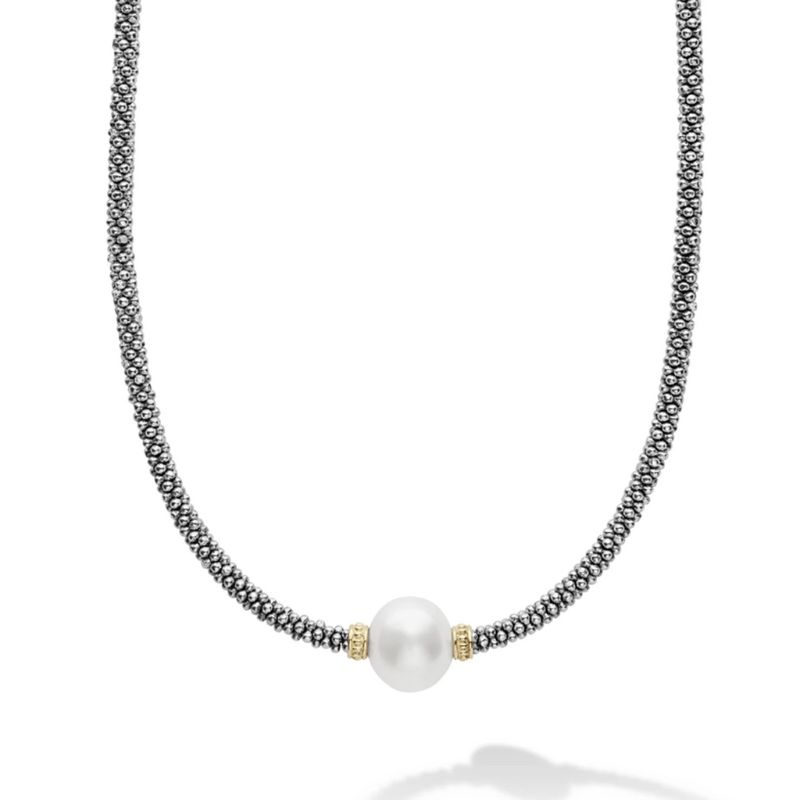 LAGOS Luna Caviar Pearl Necklace