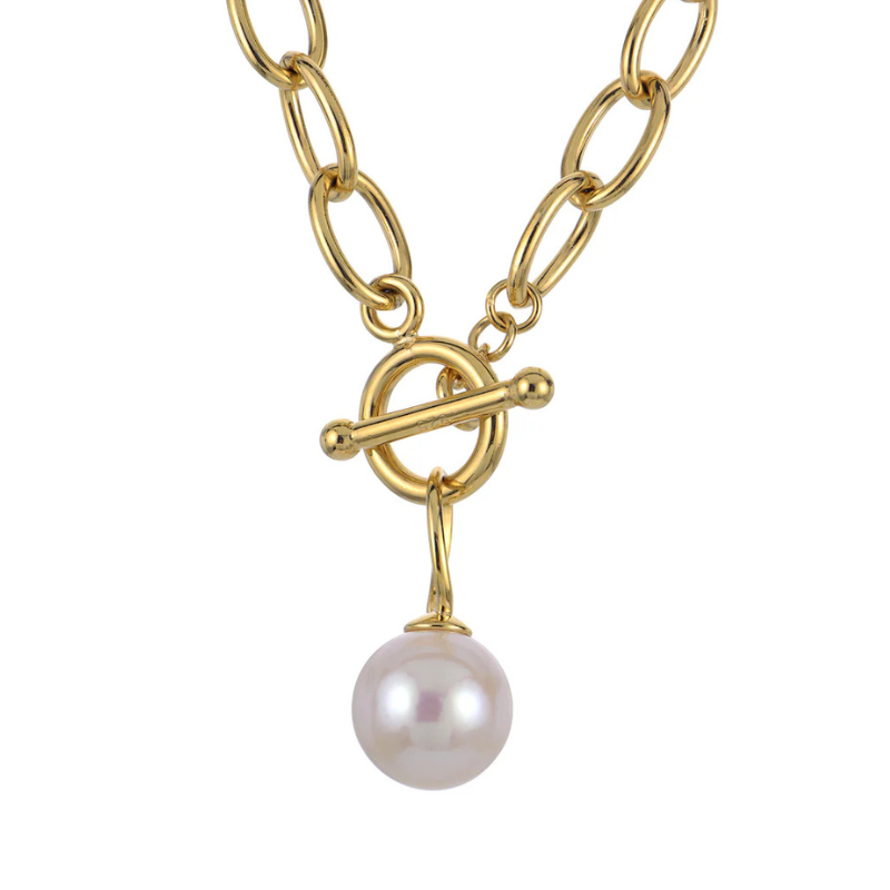IMPERIAL PEARL Toggle Pearl Necklace