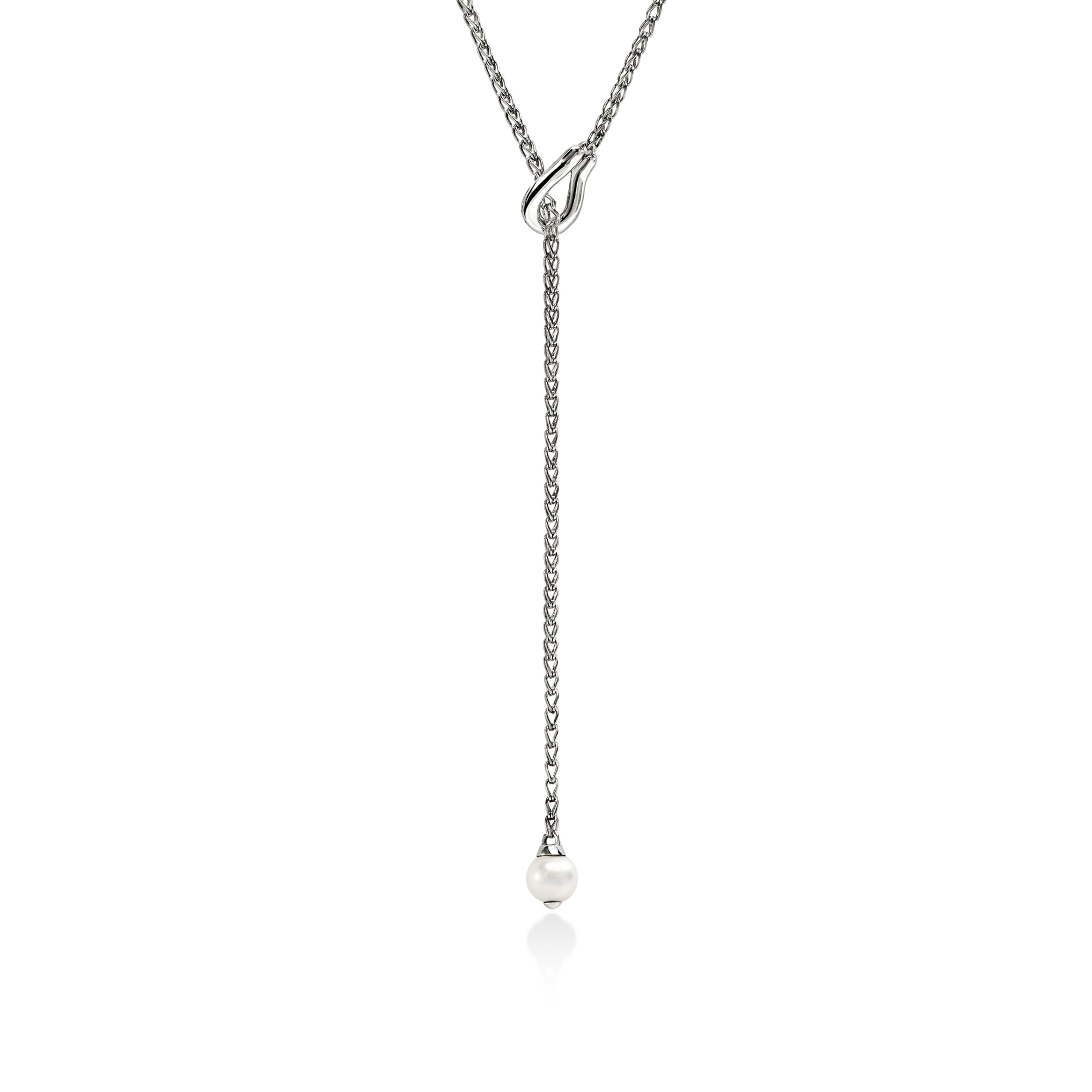 JOHN HARDY Surf Pearl & Diamond Necklace