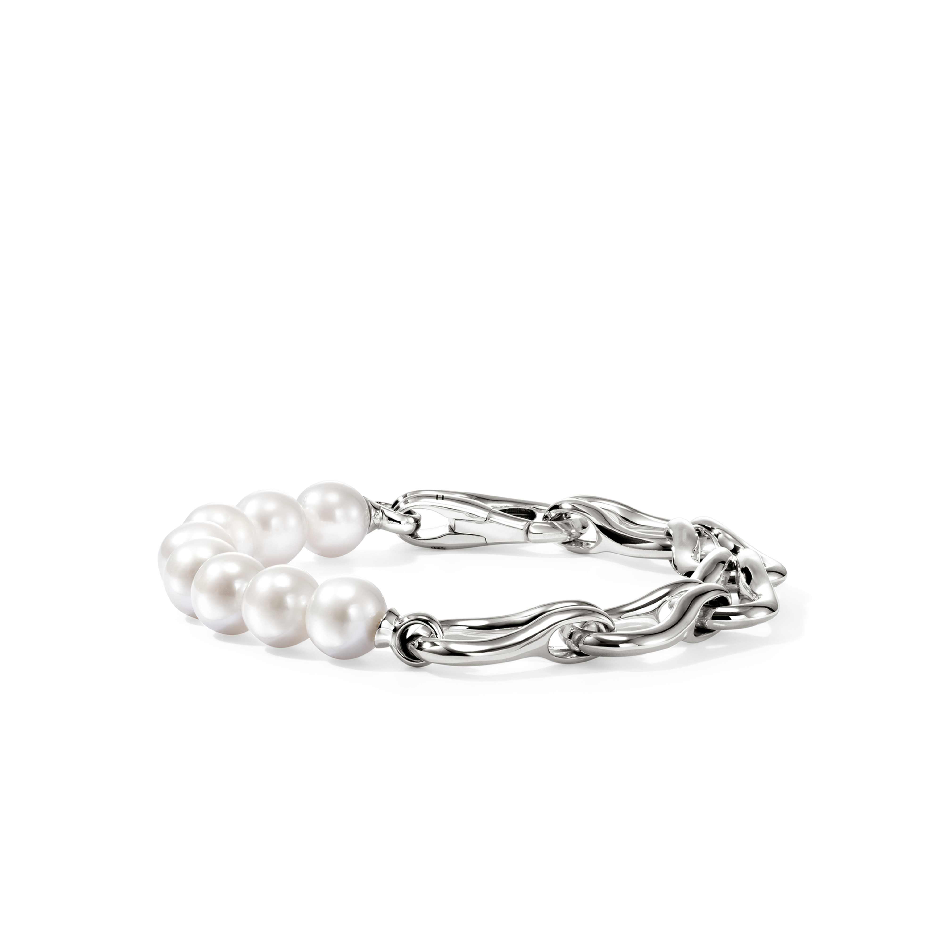 JOHN HARDY Surf Pearl Link Bracelet