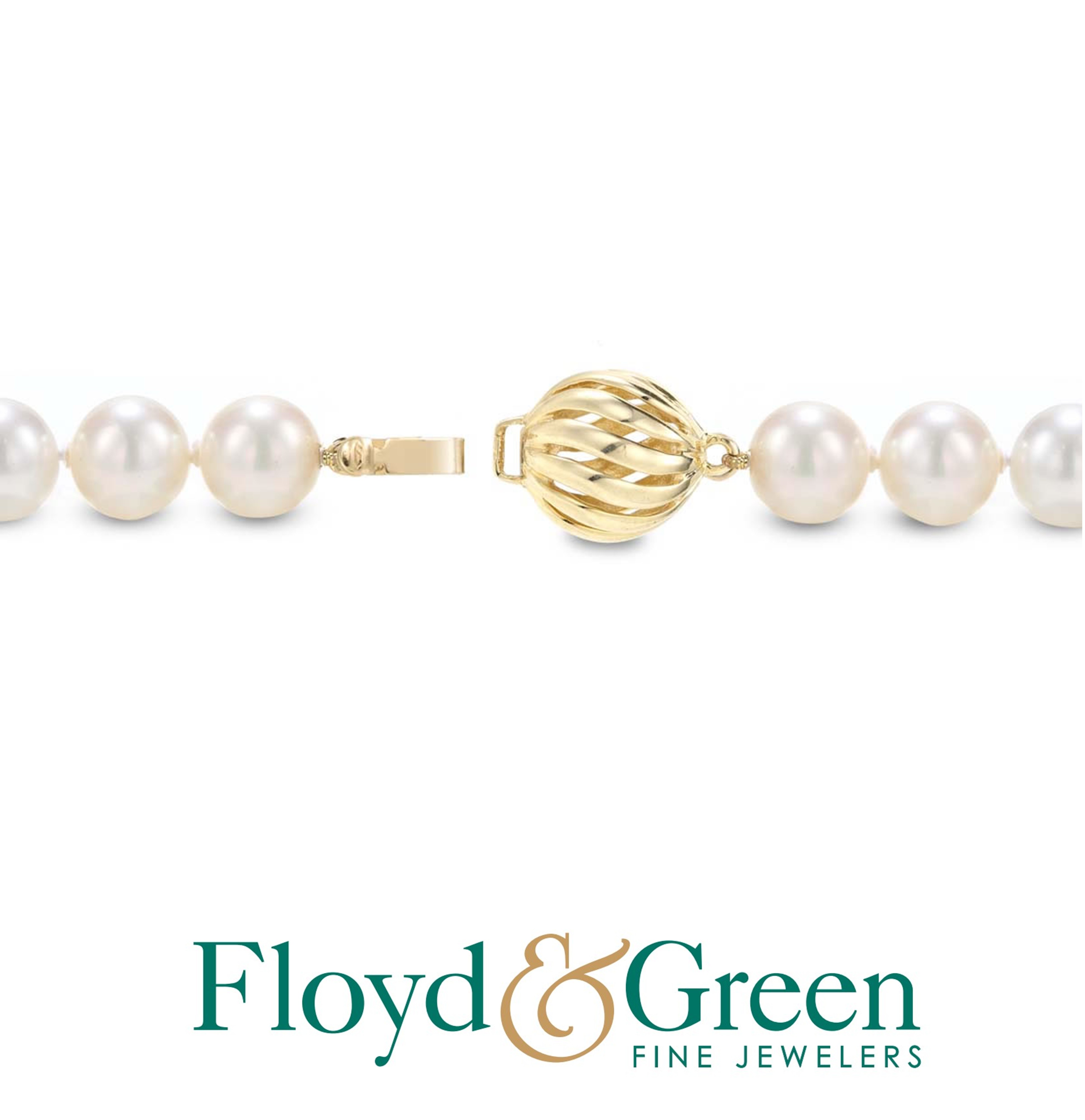 14KY Pearl Bracelet, 7 inch