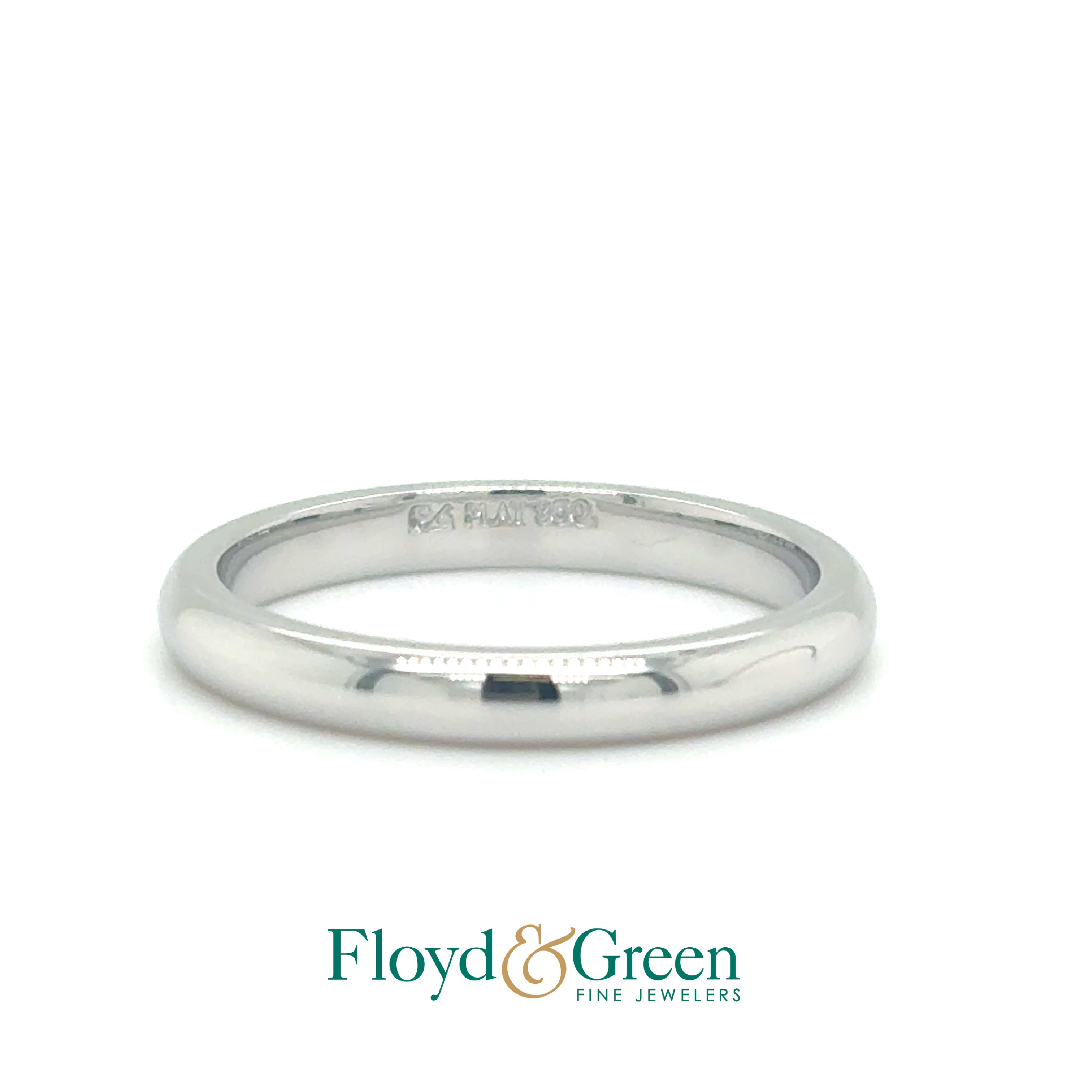 Platinum Wedding Band, Size 4.5, 3.9g