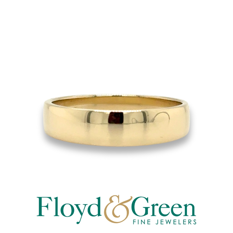 14KY Wedding Band, Size 6.5, 3.1g