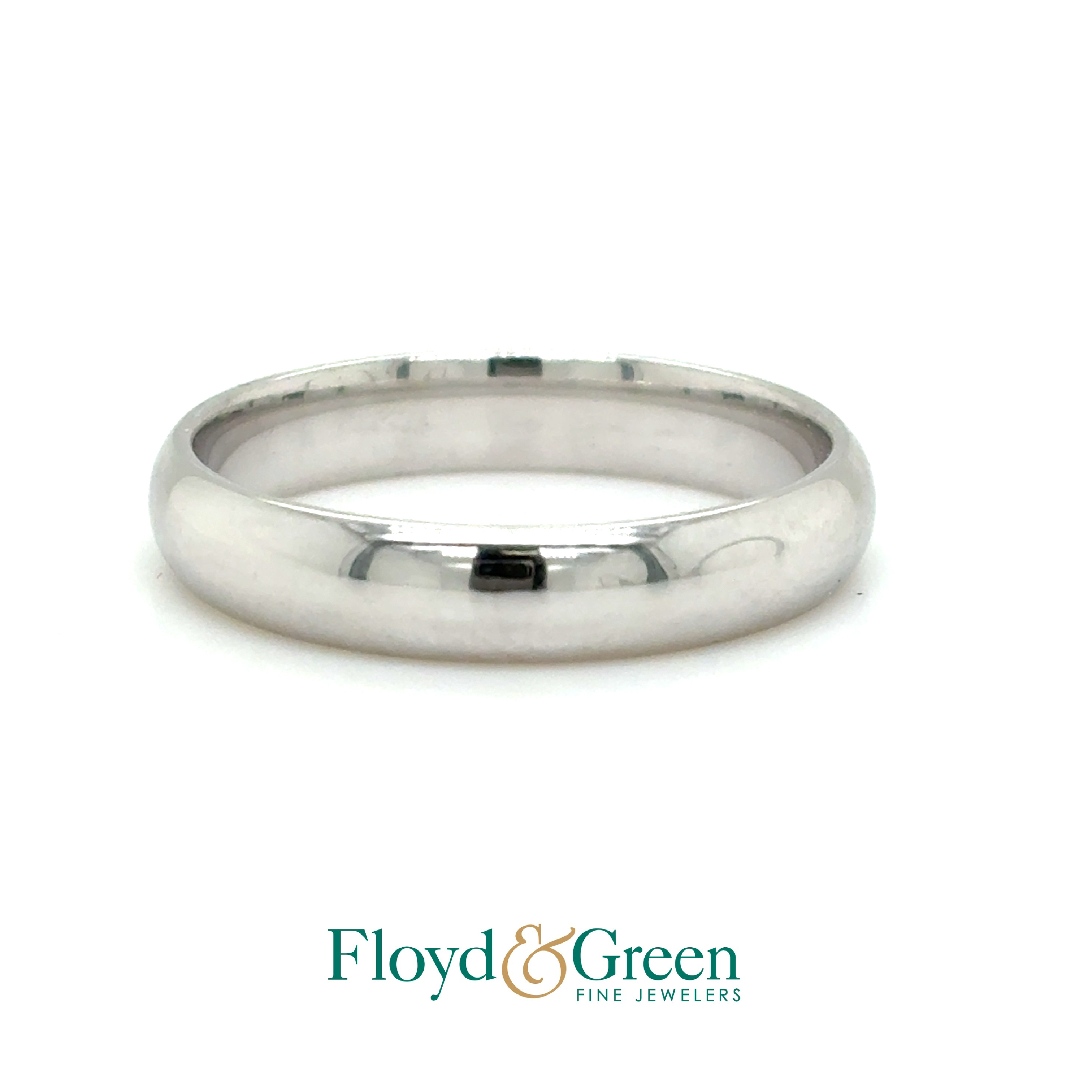 10KW Wedding Band, Size 9, 3.81g