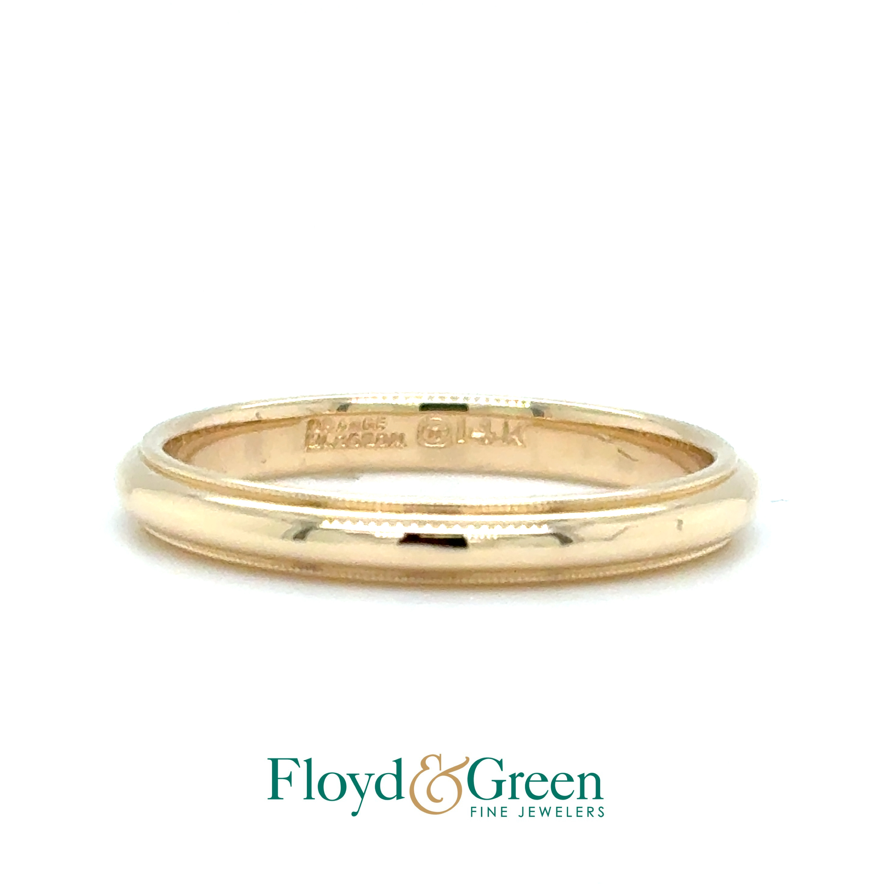 14KY Wedding Band, Size 10, 4g