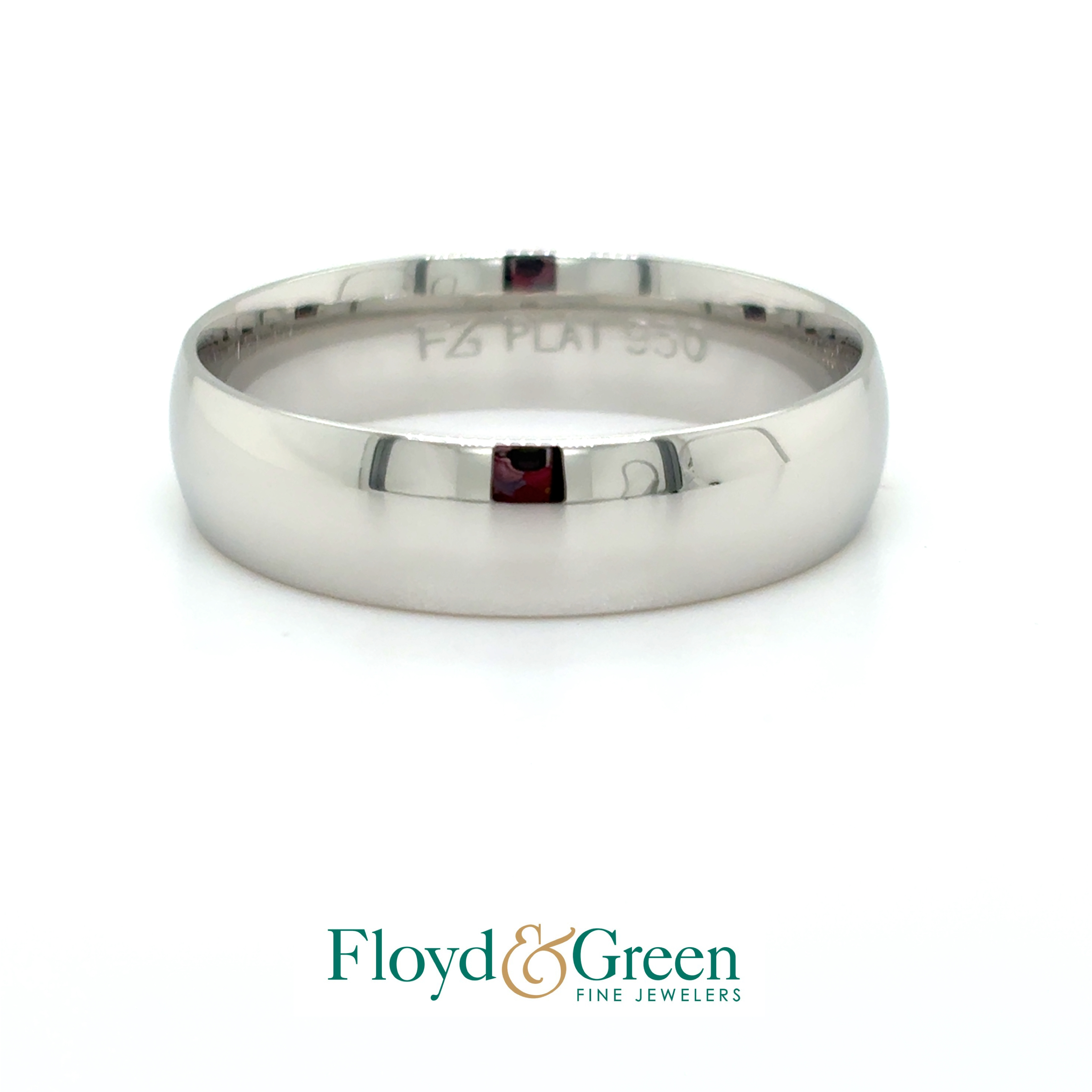 Platinum Wedding Band, Size 13, 11.5g