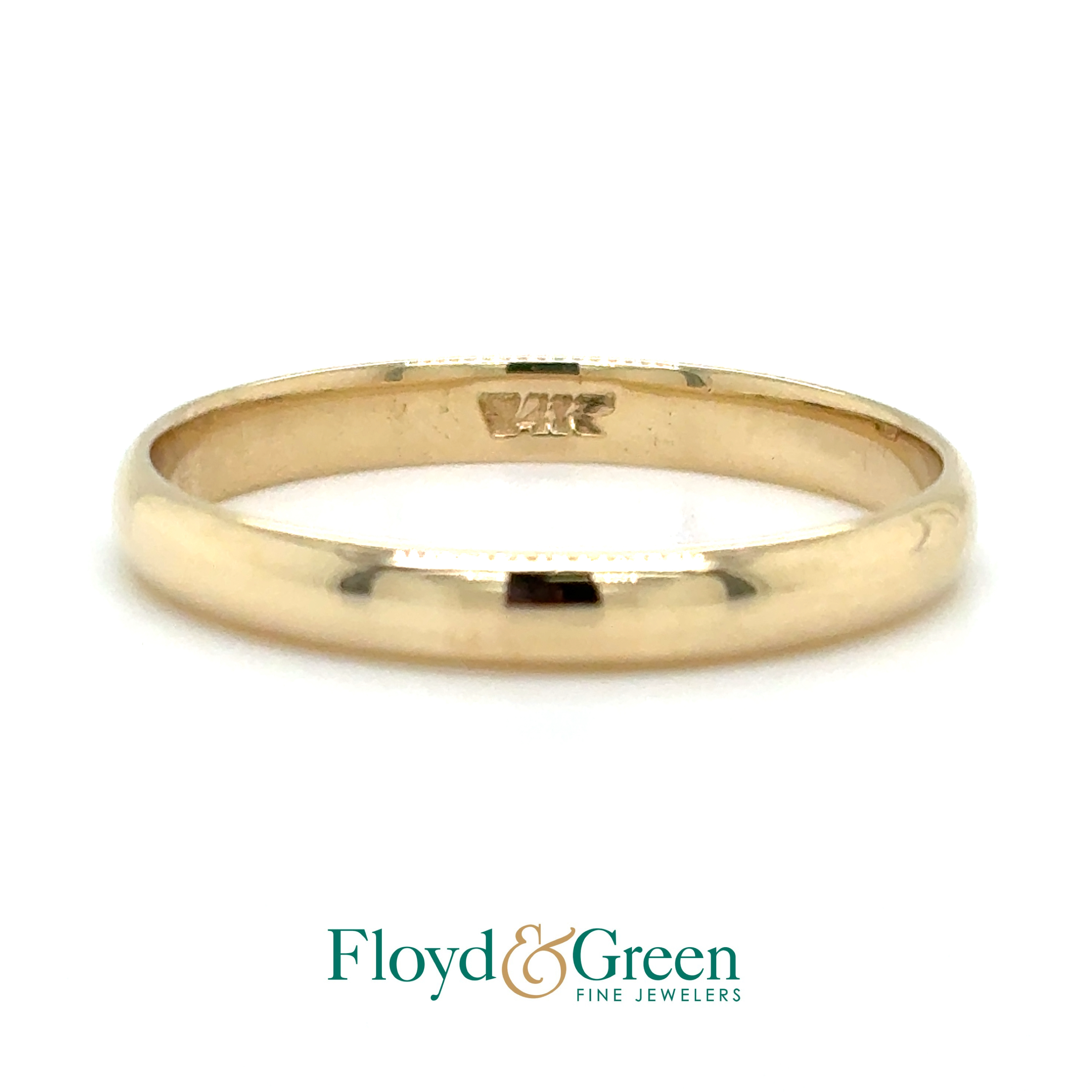 14KY Wedding Band, Size 11.5, 3g