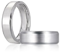 14KY expandable satin finish men's wedding band ring size 9.5-11