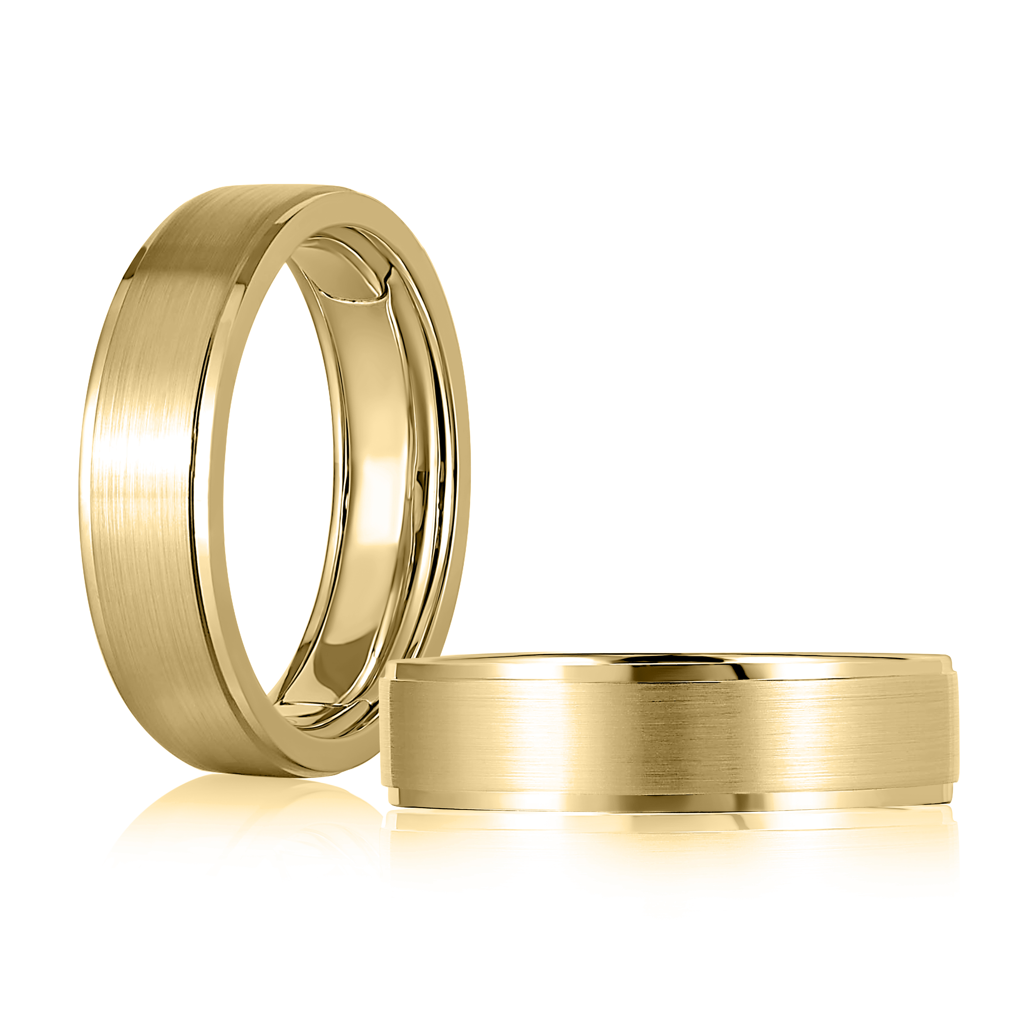 14KY expandable satin finish men's wedding band ring size 10-12