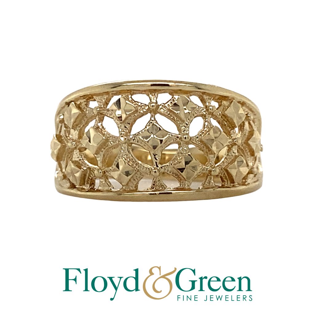 Decorative Gold Fashion Ring