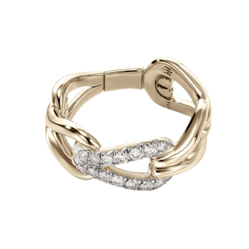 JOHN HARDY Surf Diamond Ring