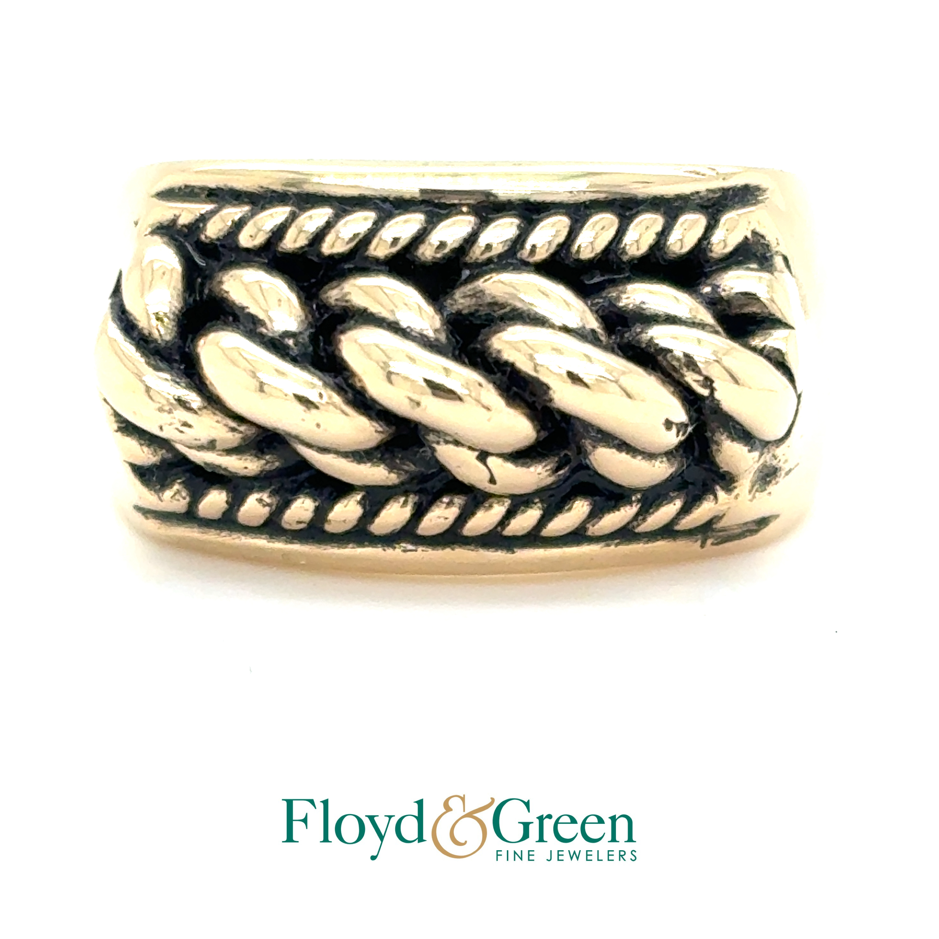 14KY Ring, Size 6.5, 12.6g