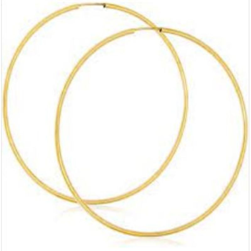 CARLA Large Hoop Earrings