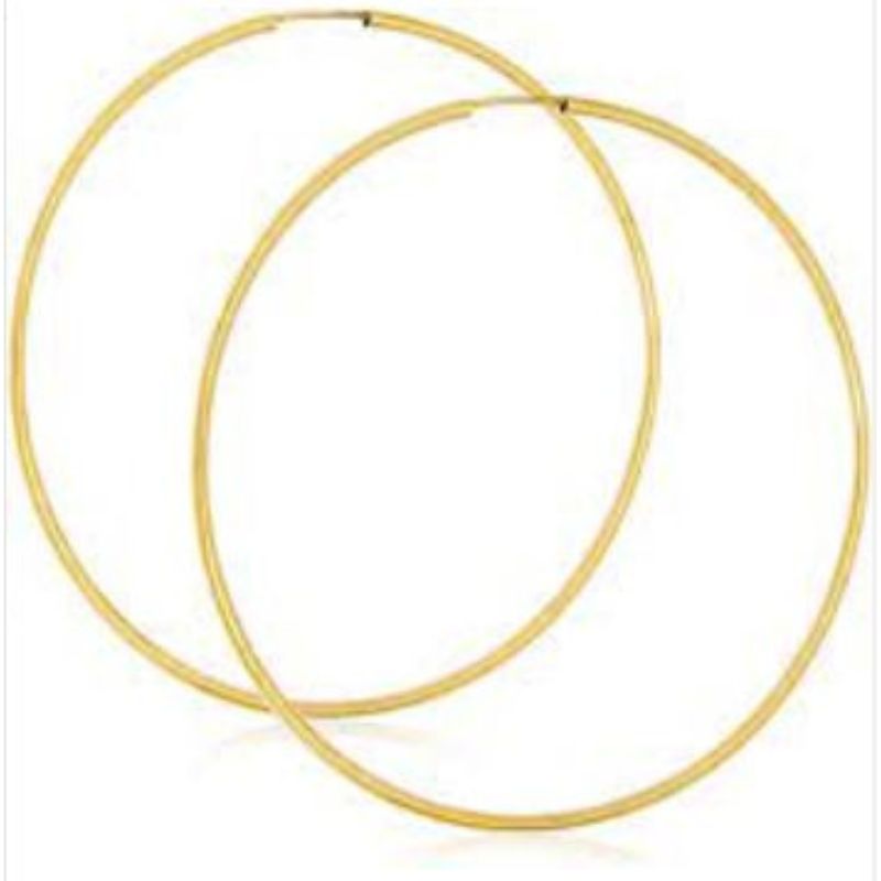 CARLA Large Hoop Earrings