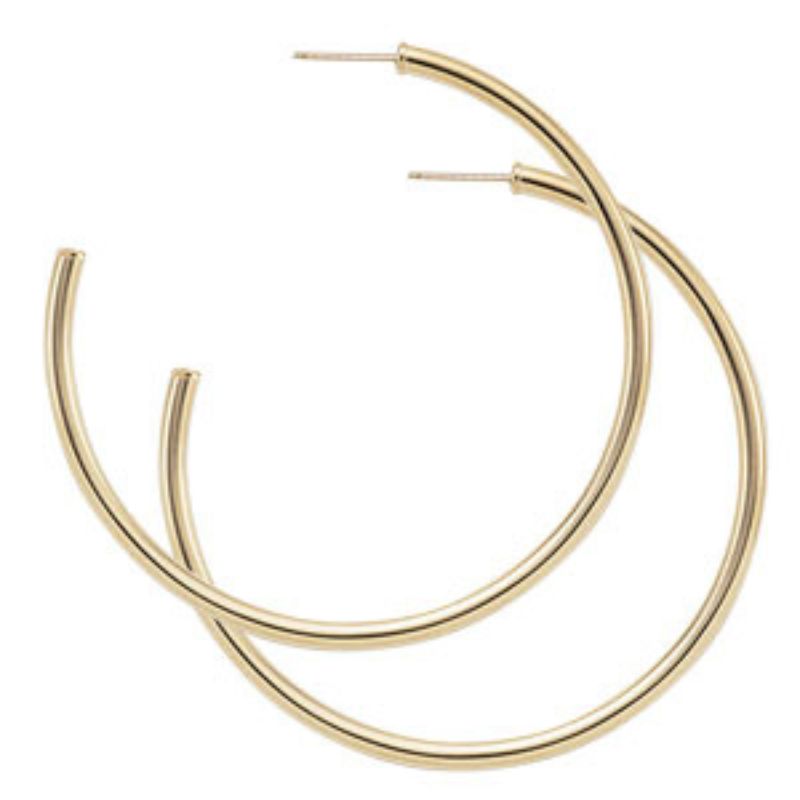 CARLA Large Hoop Earrings