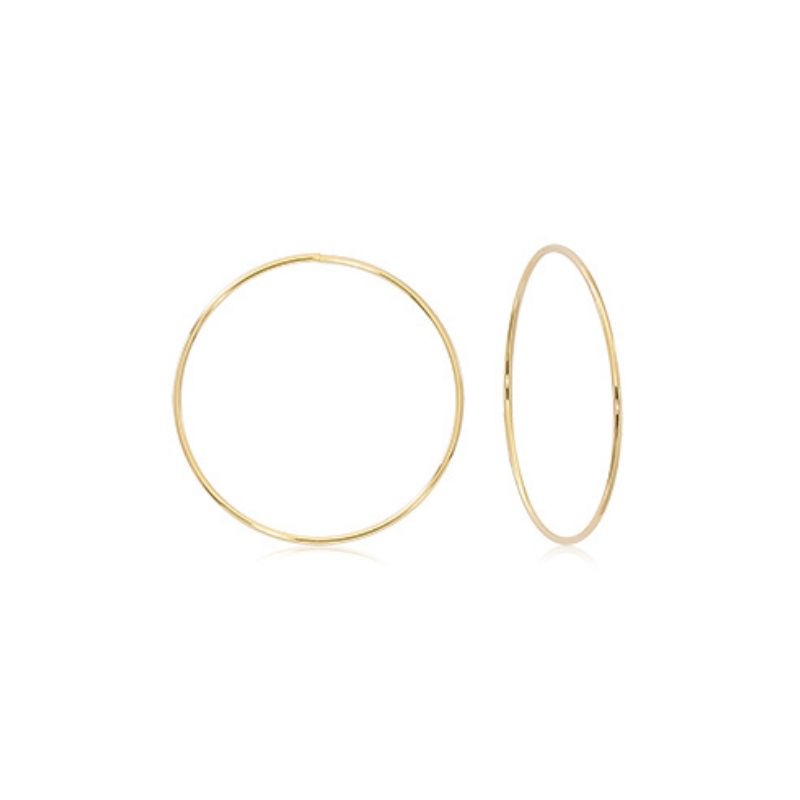 CARLA Large Hoop Earrings