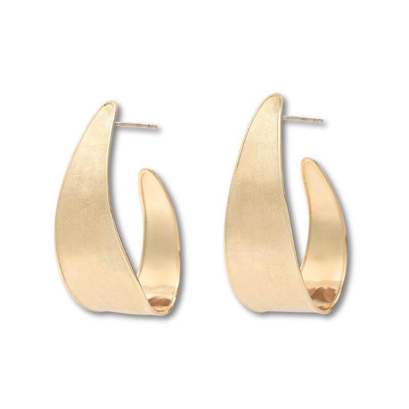 MARCO BICEGO Lunaria Graduated Hoop Earrings