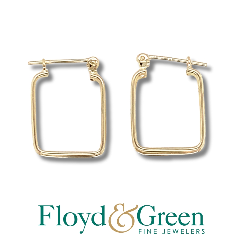 Square Hoop Earrings