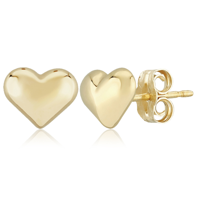 CARLA Heart Stud Earrings