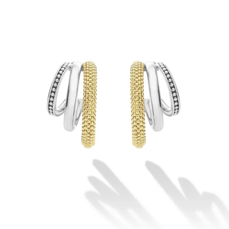 LAGOS Caviar Lux Hoop Earrings