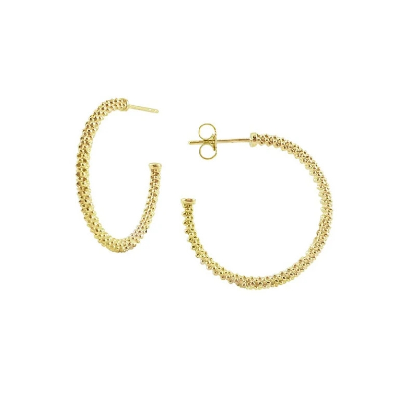 LAGOS Caviar Small Hoop Earrings