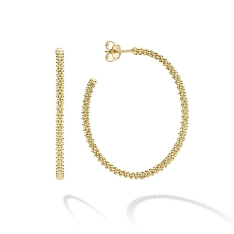 LAGOS Caviar Small Hoop Earrings