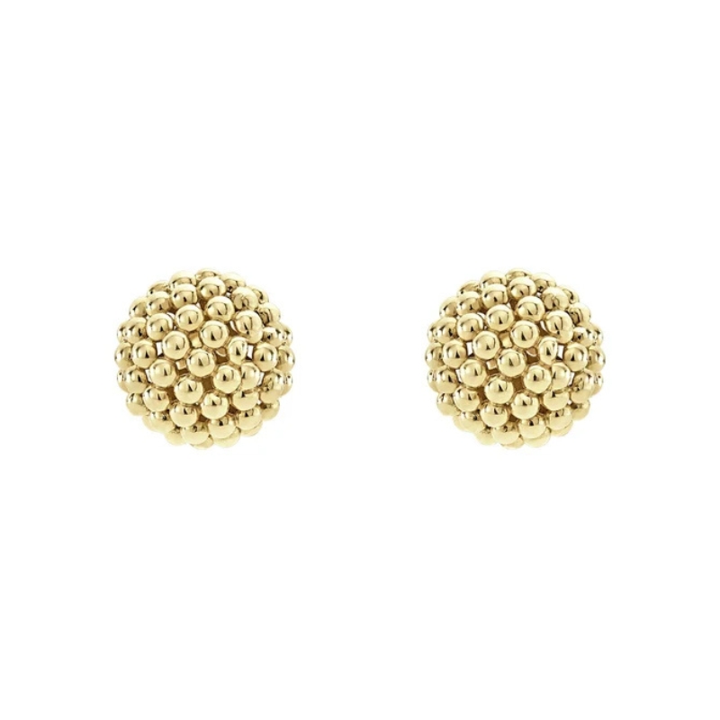 LAGOS Caviar Large Beaded Stud Earrings