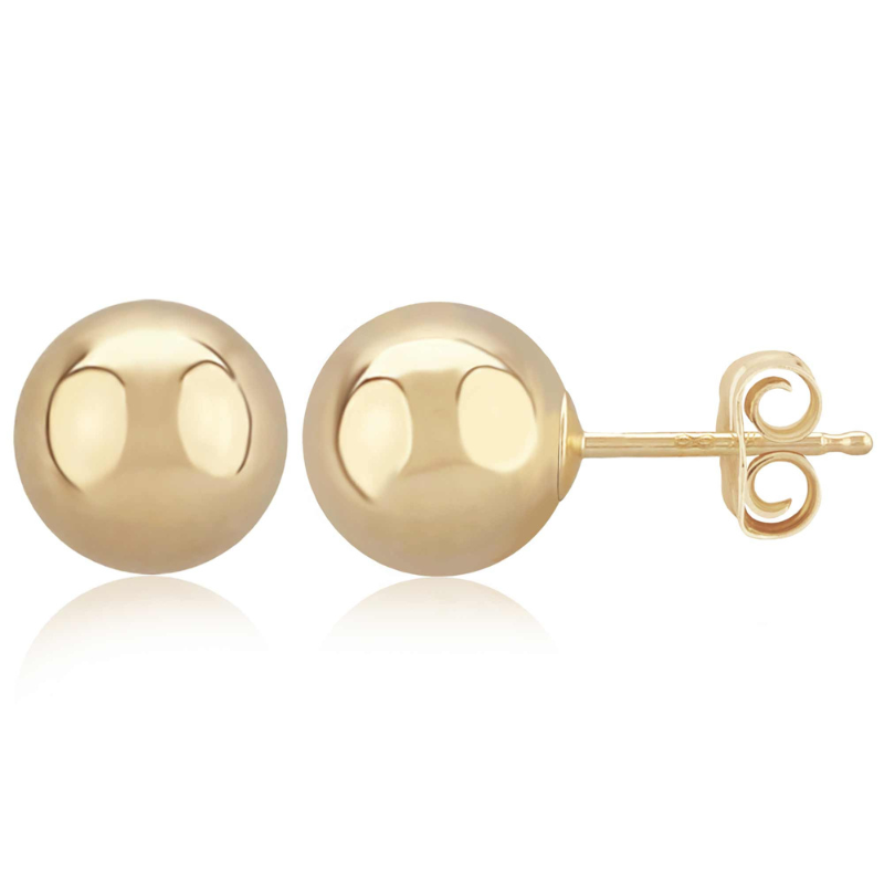 SSGP 8MM Ball Stud Earrings