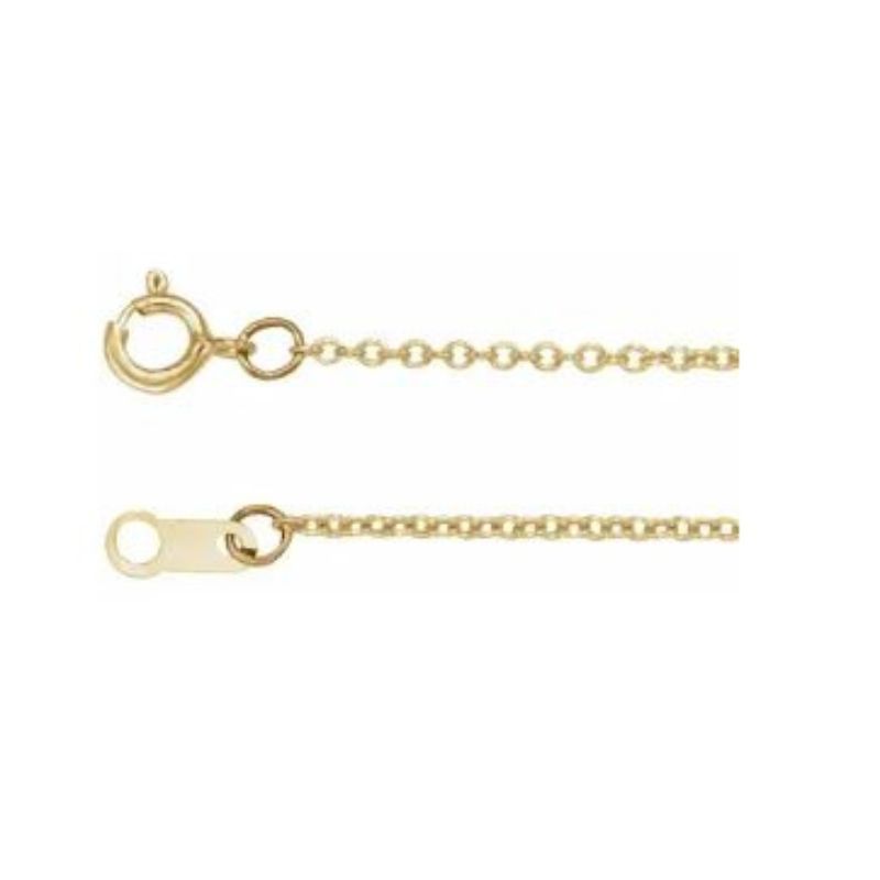Yellow Gold Cable Chain