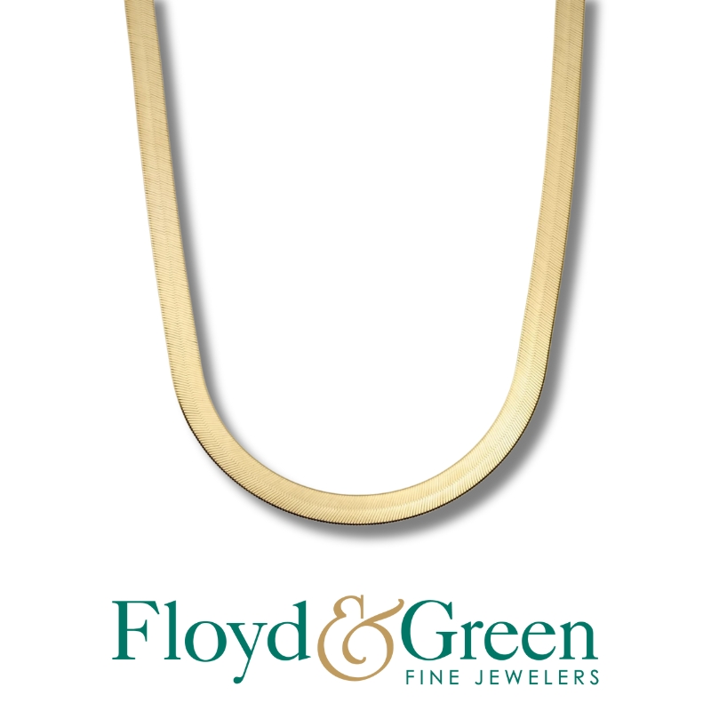 Herringbone Chain Necklace