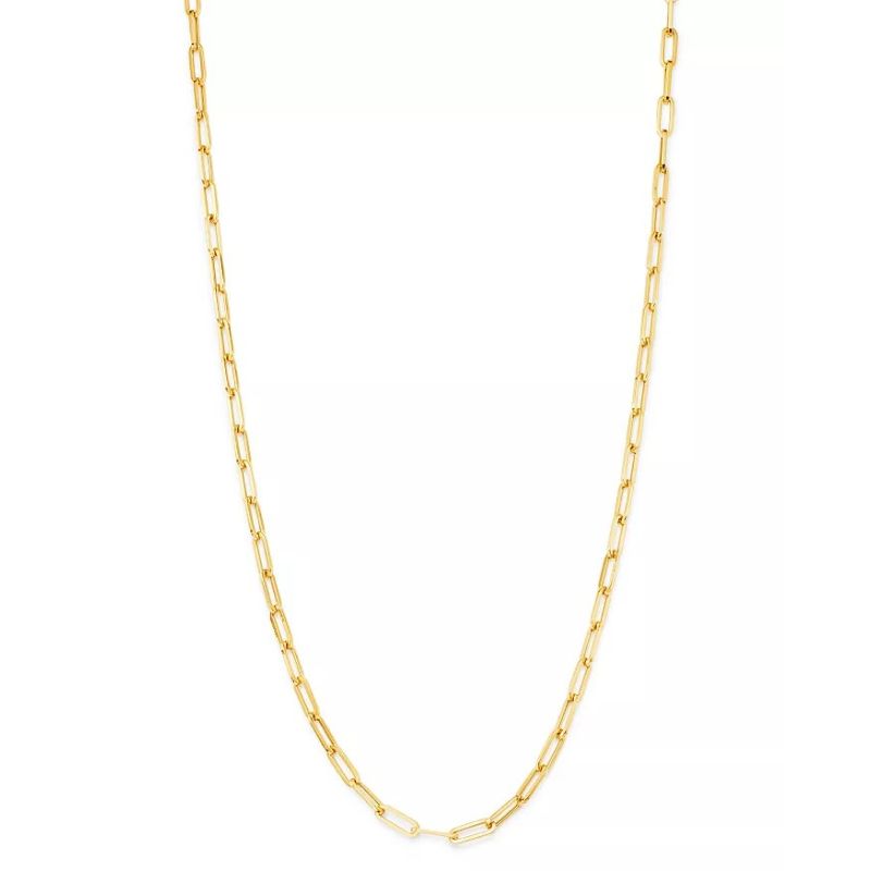 Hollow Paperclip Chain