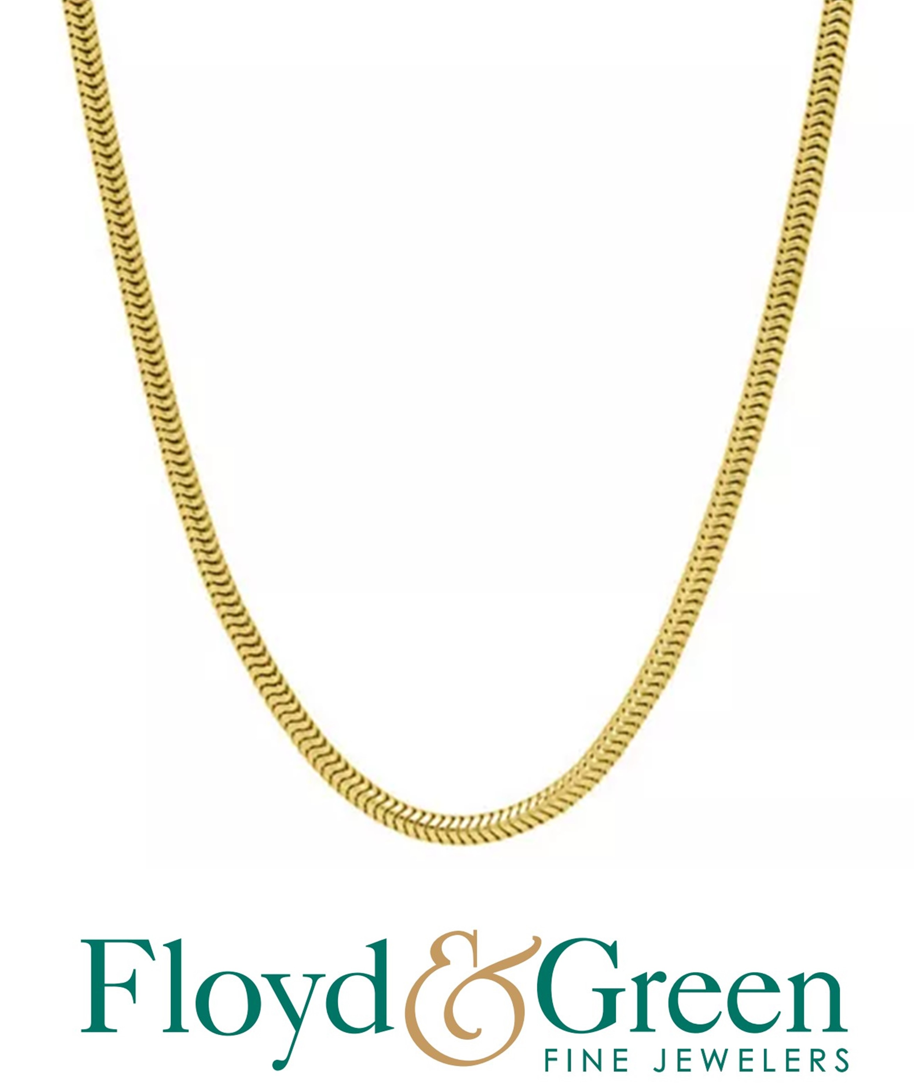 14KY Snake Chain, 20 inch, 4.8g