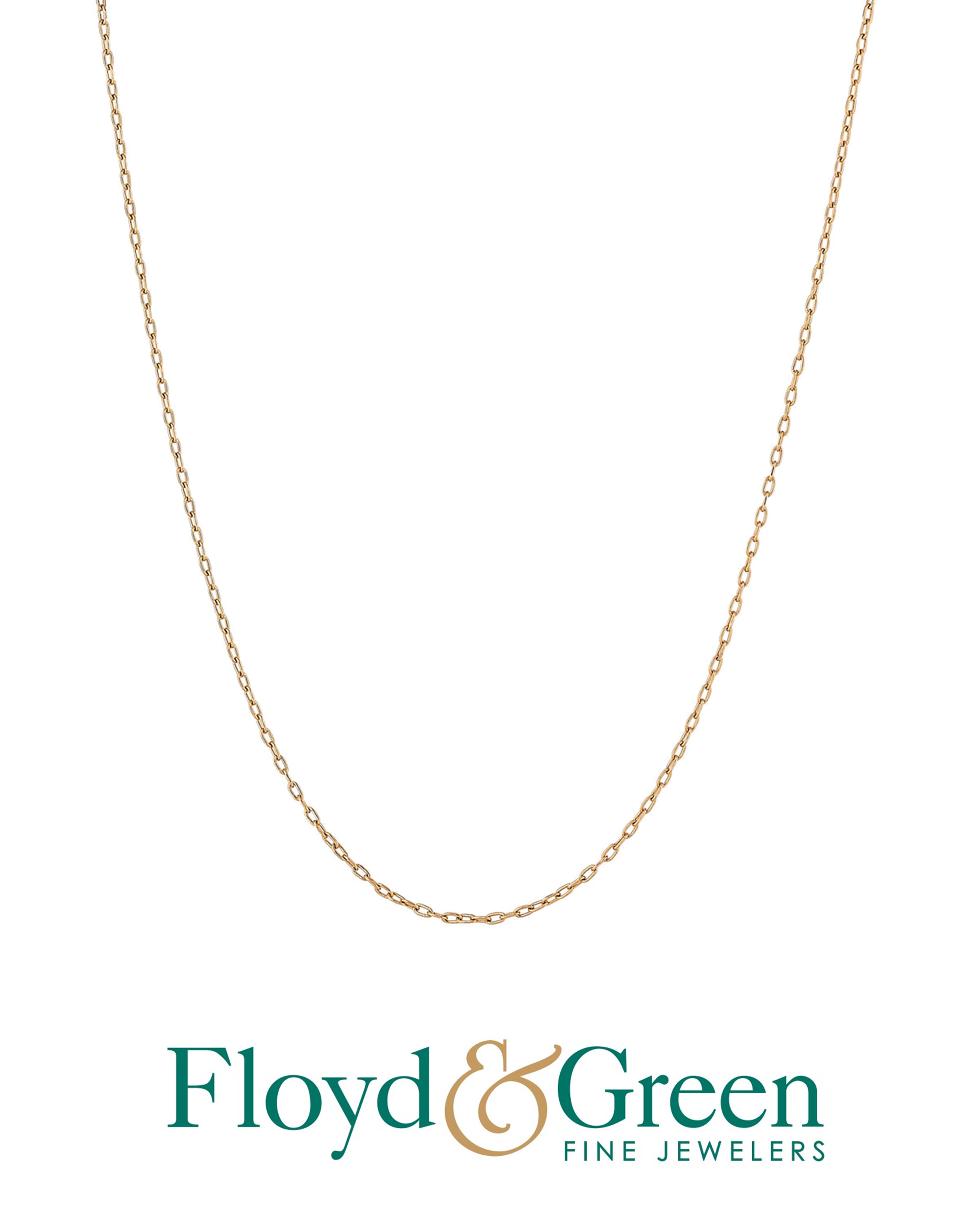 14KY Chain, 18.5 incn, 0.9g (0.6 dwt)