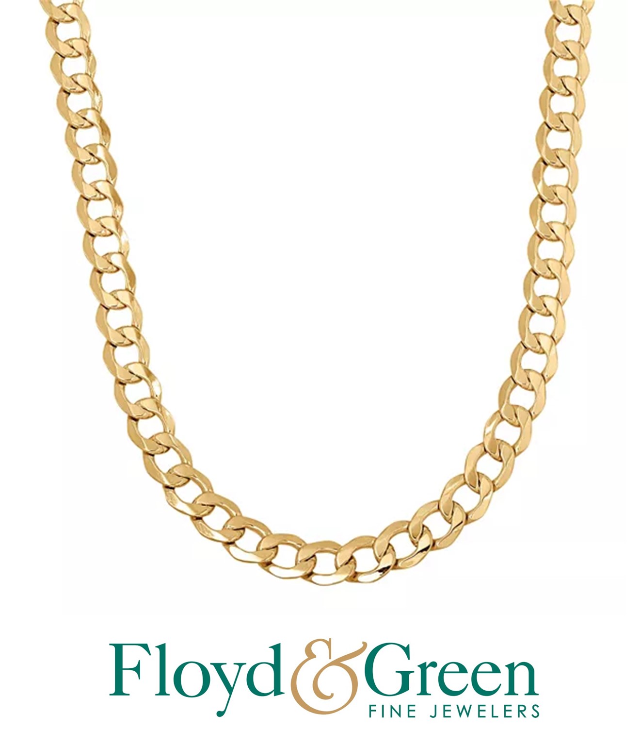 14KY Link Chain, 21.5 inch, 10.6g