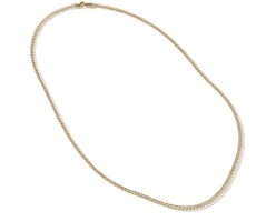 S/O-14K Yellow Gold Surf Necklace, Gold, 2.3MM - 20