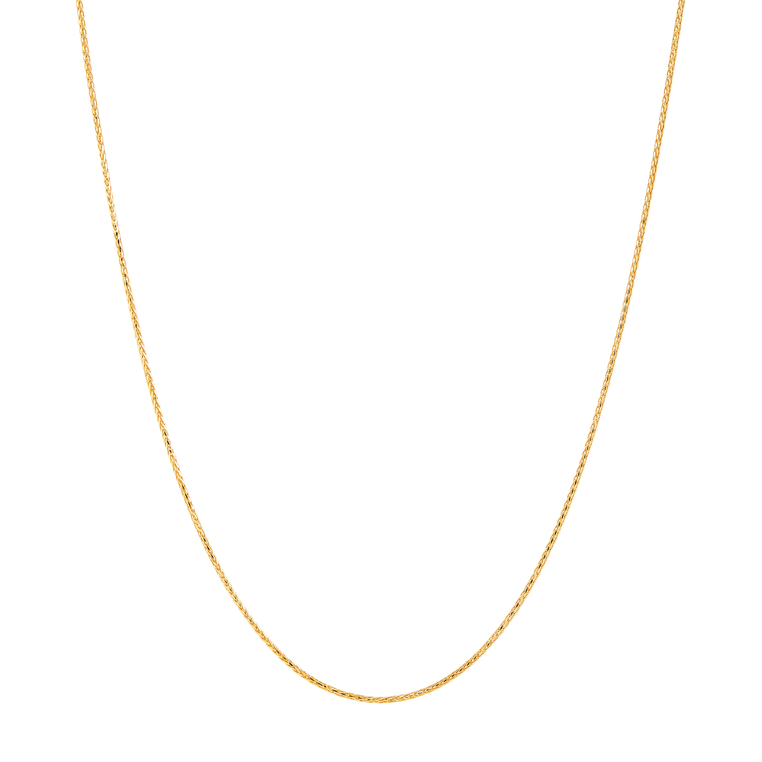 Gold Spiga Wheat Chain