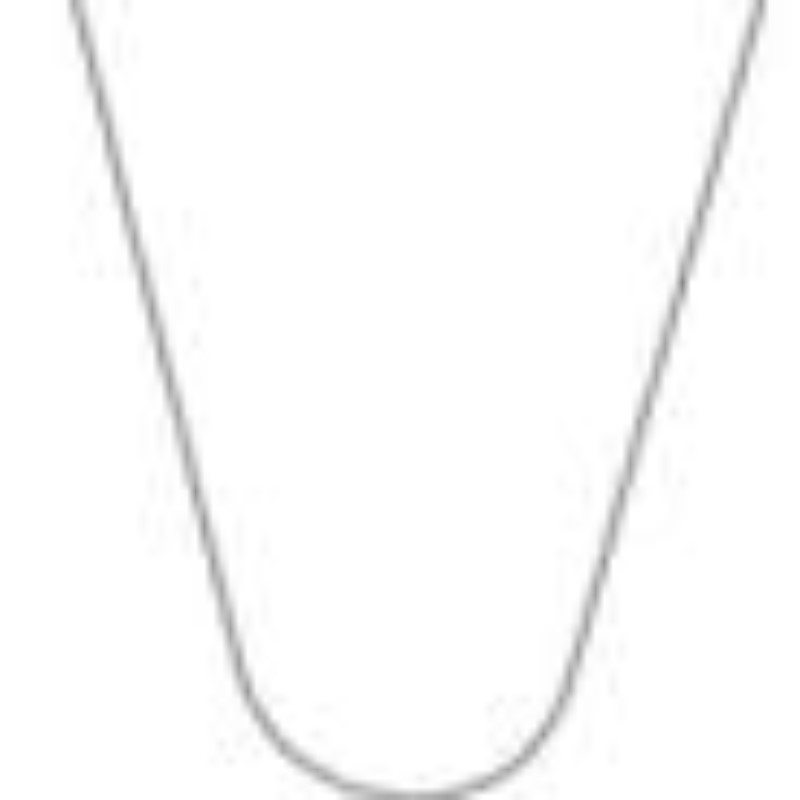 White Gold Wheat Chain