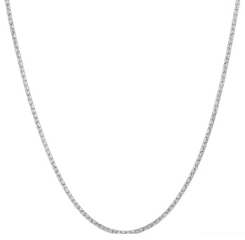 18 14KW Solid Perfectina Chain 1.15MM w/ Spring Ring Clasp