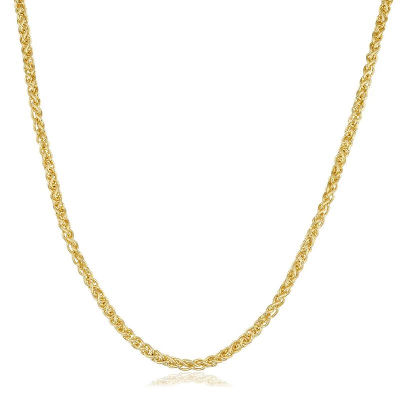 Gold Spiga Chain Necklace